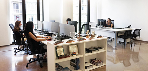 Oficinas Barcelona de la empresa. SoloCruceros.mx