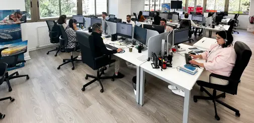 Oficinas Madrid de la empresa. SoloCruceros.mx