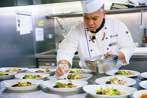 Gastronomía excelente con Azamara. SoloCruceros.mx