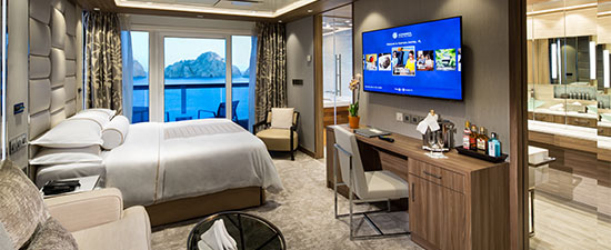 Camarote Club Spa Suite. SoloCruceros.mx