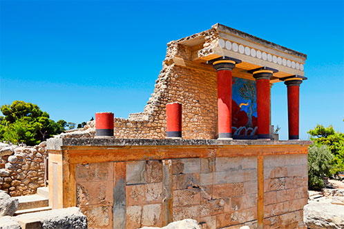 Destinos Celestyal Cruises, Palacio de Knossos en Heraklion. SoloCruceros.mx