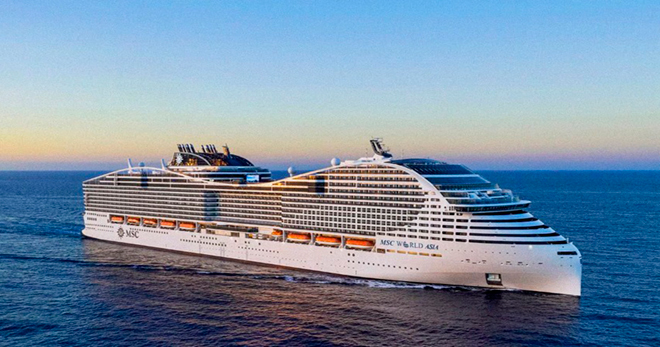 MSC World Asia, MSC Cruceros. SoloCruceros.mx MSC World Asia, MSC Cruceros. SoloCruceros.mx