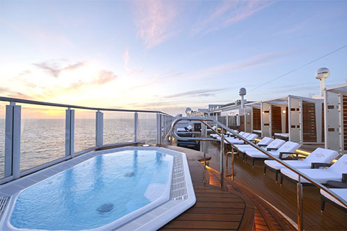 The Haven Sundeck by NCL. SoloCruceros.mx