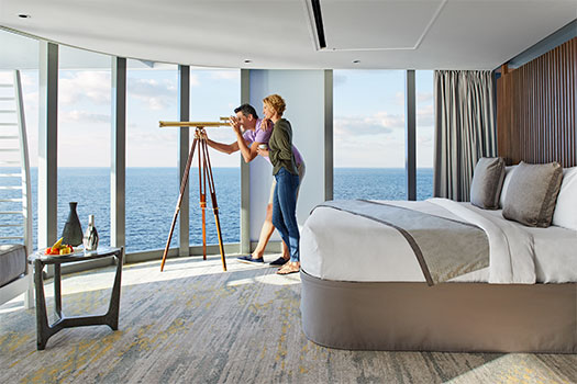 Observación de la fauna desde el camarote. SoloCruceros.mx