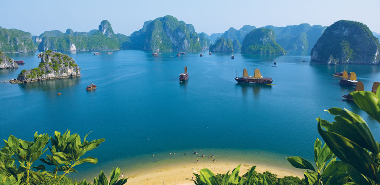 Bahía Halong, Vietnam, cruceros Oriente y Asia. SoloCruceros.mx