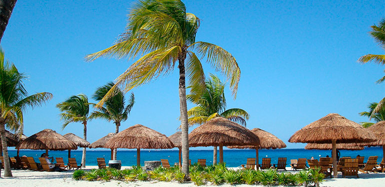 Cruceros por Riviera Mexicana, playa. SoloCruceros.mx