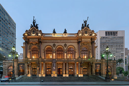 Teatro municipal de São Paulo, Brasil. SoloCruceros.mx