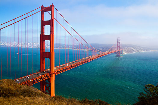 Puente Golden Gate, San Francisco. SoloCruceros.mx