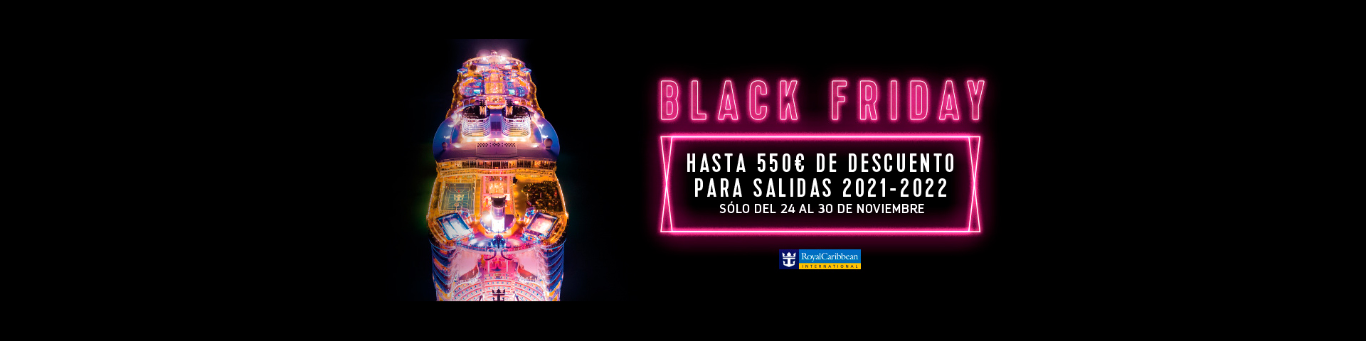 Cruceros Black Friday 2024. SoloCruceros.co