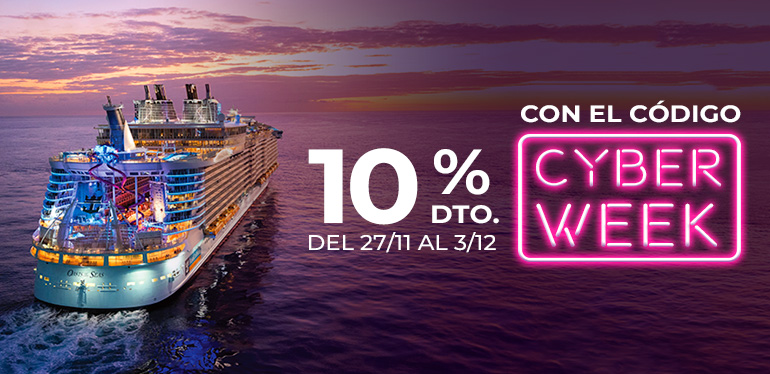 Cruceros Cyber Week 2024. SoloCruceros.co