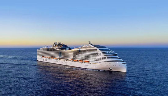 Barco Nuevo MSC World Asia. SoloCruceros.mx