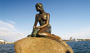 Estatua de la Sirenita, Copenhague. SoloCruceros.co