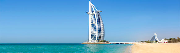 Visita el Burj Al Arab de Dubái en tu crucero. SoloCruceros.co