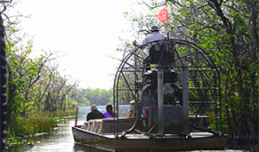Fort Lauderdale con niños, hidrodeslizador. SoloCruceros.co
