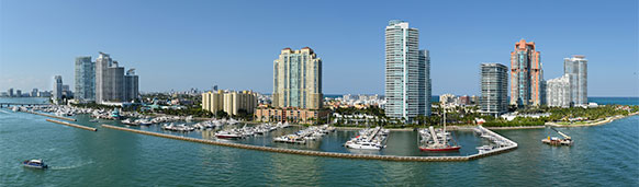 Entrada puerto de Miami. SoloCruceros.mx