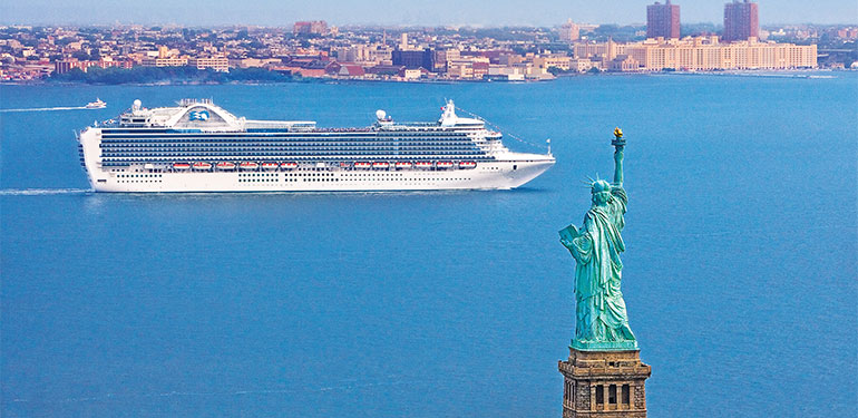 Cruceros desde Nueva York al mejor precio, estatua libertad. SoloCruceros.mx