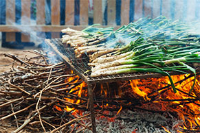 Calçots, plato estrella en Tarragona. SoloCruceros.mx